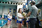 Swim Senior Day  Wheaton College Swimming & Diving Senior Day 2022. - Photo By: KEITH NORDSTROM : Wheaton, Diving, Swim, Swimming, Senior Day